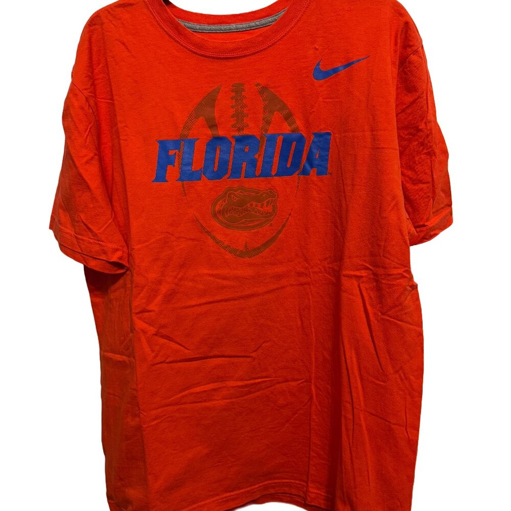 UF University of Florida Gators Football Nike Tee Shirt, XL